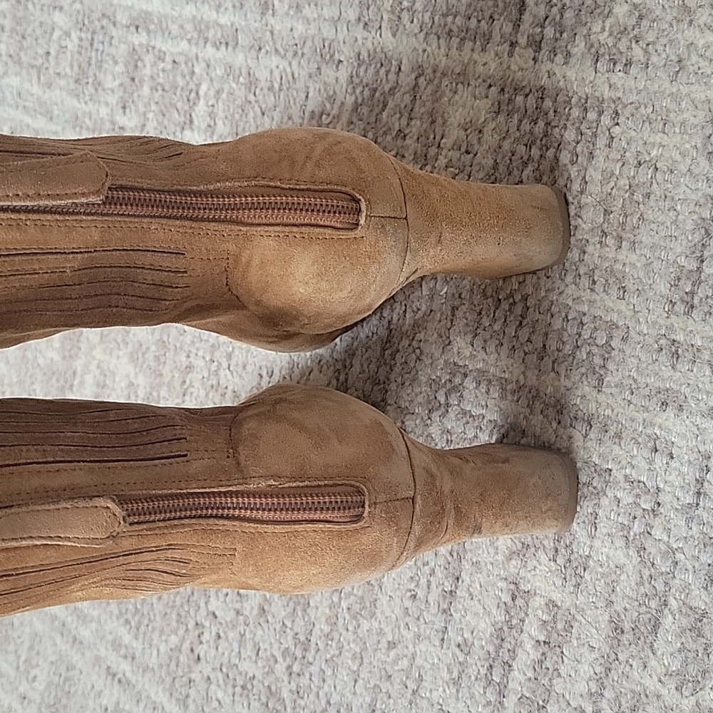 Steve Madden Cassidee Suede Boots Booties - Picture 5 of 5